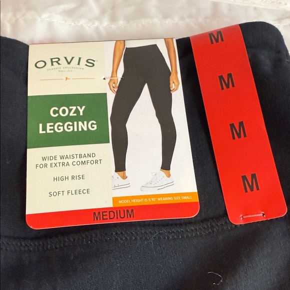 Orvis Jet Black Soft Leggings - Picture 2 of 5